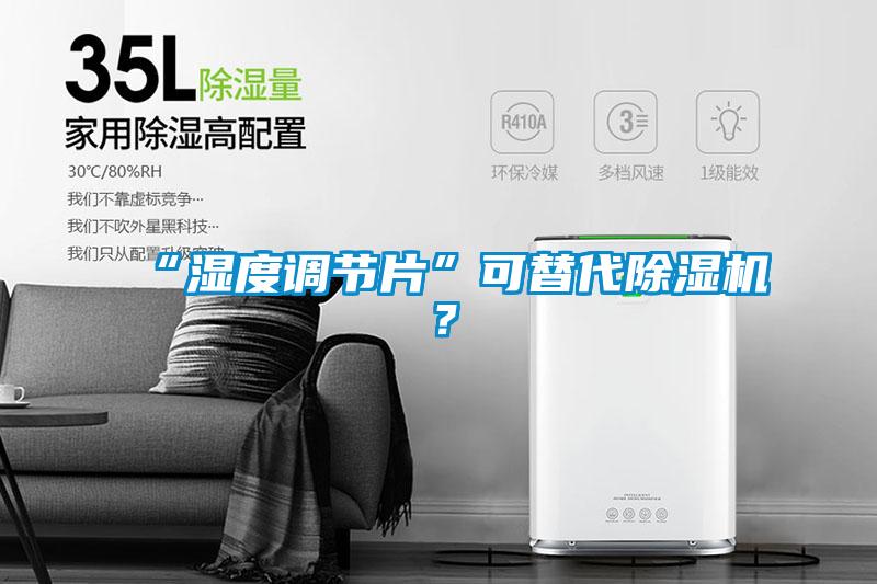 “濕度調節片”可替代除濕機？