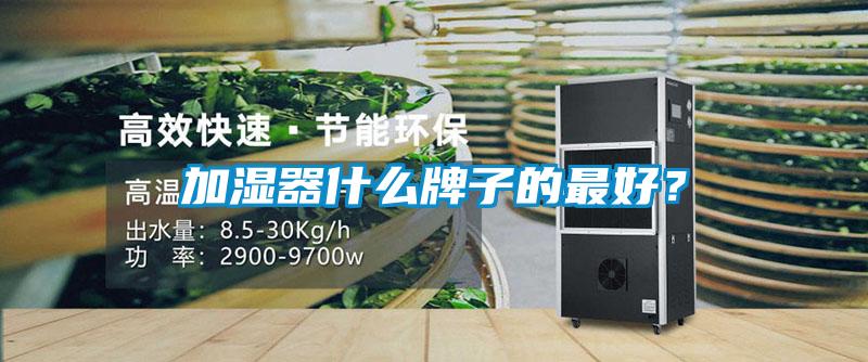 加濕器什么牌子的最好?