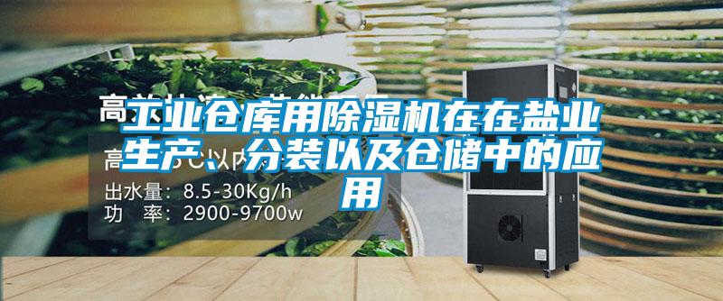 工業(yè)倉庫用除濕機在在鹽業(yè)生產(chǎn)、分裝以及倉儲中的應用