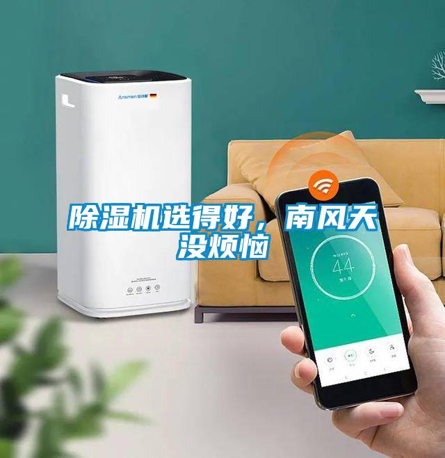 除濕機選得好，南風天沒煩惱