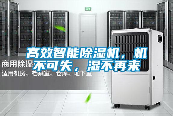 高效智能除濕機，機不可失，濕不再來