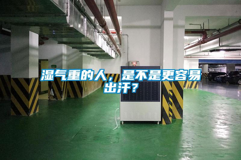 濕氣重的人，是不是更容易出汗？