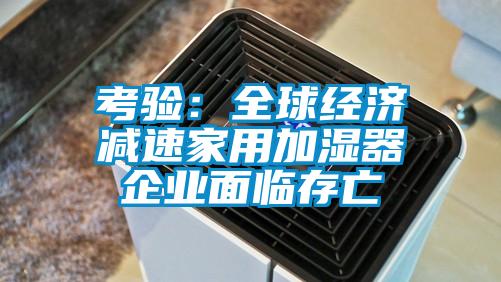 考驗:全球經濟減速家用加濕器企業面臨存亡