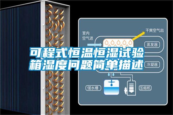 可程式恒溫恒濕試驗(yàn)箱濕度問(wèn)題簡(jiǎn)單描述