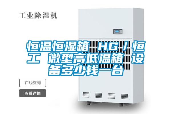 恒溫恒濕箱 HG/恒工 微型高低溫箱 設(shè)備多少錢一臺