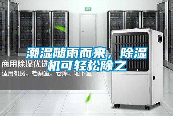 潮濕隨雨而來，除濕機可輕松除之