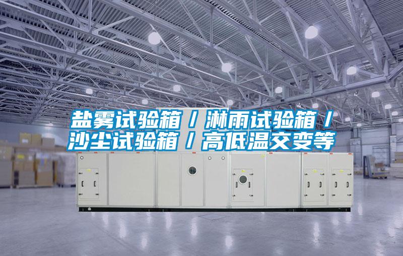 鹽霧試驗(yàn)箱/淋雨試驗(yàn)箱/沙塵試驗(yàn)箱/高低溫交變等