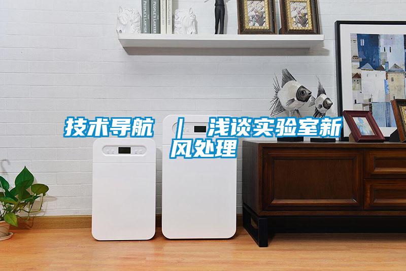 技術(shù)導(dǎo)航 | 淺談實(shí)驗(yàn)室新風(fēng)處理