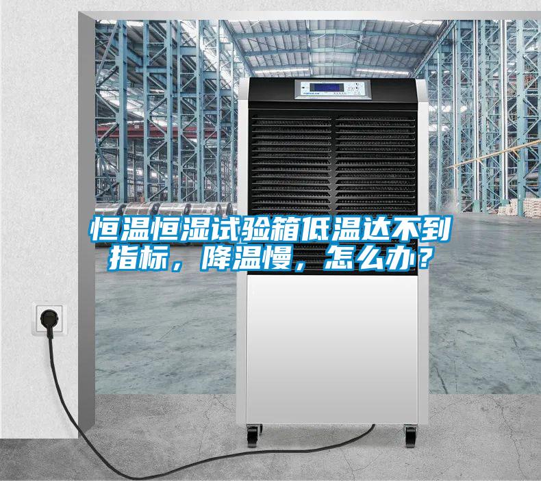恒溫恒濕試驗箱低溫達不到指標，降溫慢，怎么辦？