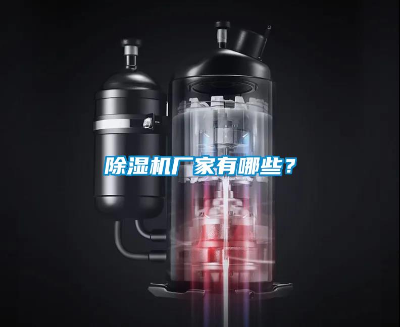 除濕機廠家有哪些?