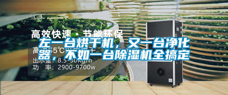 左一臺(tái)烘干機(jī),又一臺(tái)凈化器,不如一臺(tái)除濕機(jī)全搞定