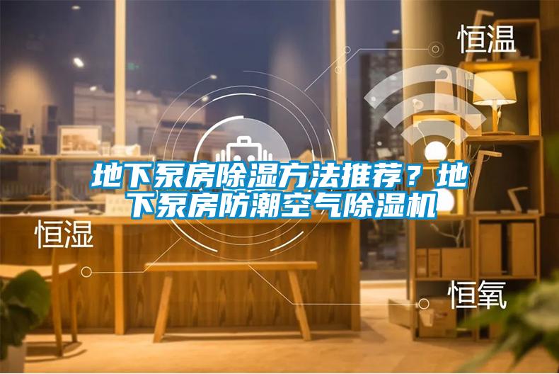 地下泵房除濕方法推薦？地下泵房防潮空氣除濕機