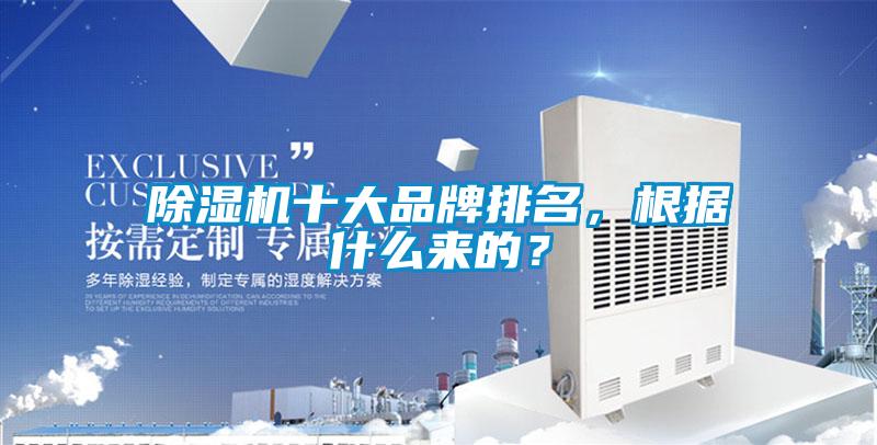 除濕機十大品牌排名,根據(jù)什么來的?