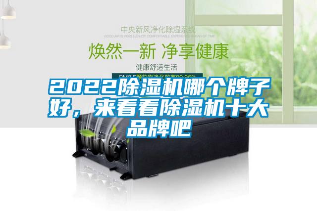 2022除濕機哪個牌子好,來看看除濕機十大品牌吧
