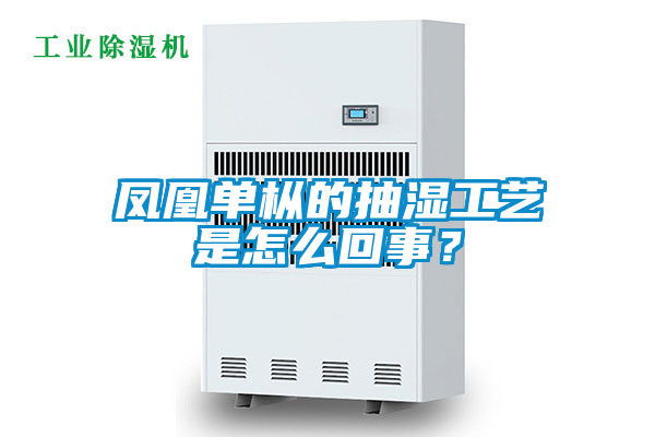 鳳凰單樅的抽濕工藝是怎么回事?