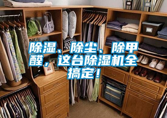 除濕、除塵、除甲醛,這臺除濕機(jī)全搞定!