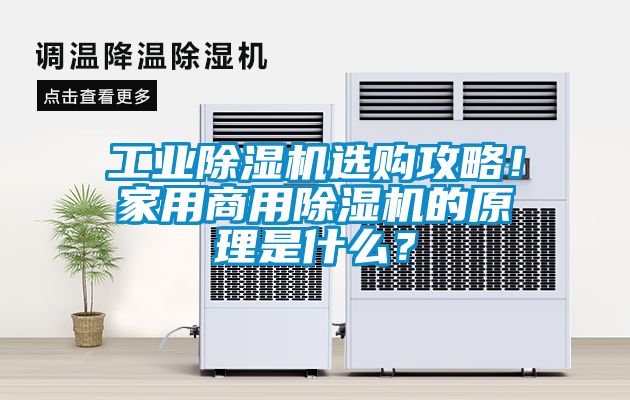 工業除濕機選購攻略！家用商用除濕機的原理是什么？