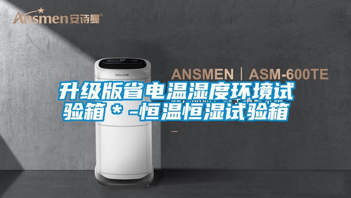 升級版省電溫濕度環境試驗箱*-恒溫恒濕試驗箱