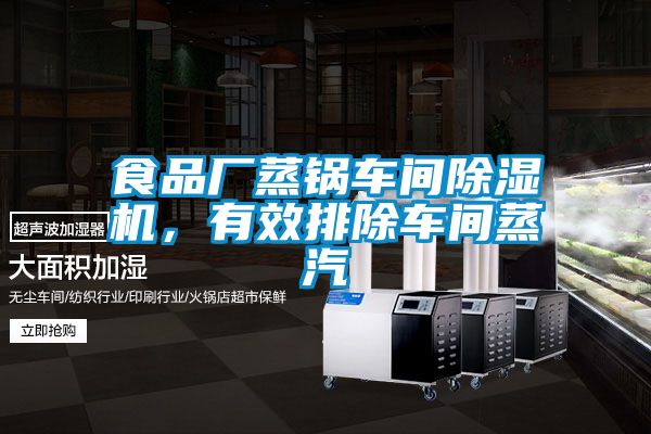 食品廠蒸鍋車間除濕機,有效排除車間蒸汽
